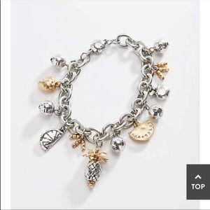 J.Jill fruit charm bracelet